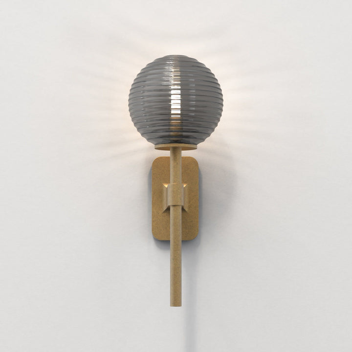 Astro 1429007 Tacoma Single Bathroom Wall Light Antique Brass