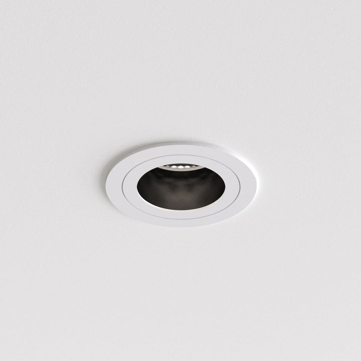 Astro 1434001 | Pinhole Slimline Round Fixed Downlight | Matt White