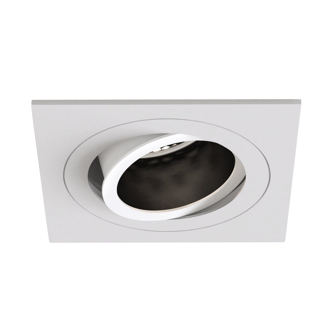 Astro 1434004 Pinhole Slimline Square Adjustable Downlight Matt White