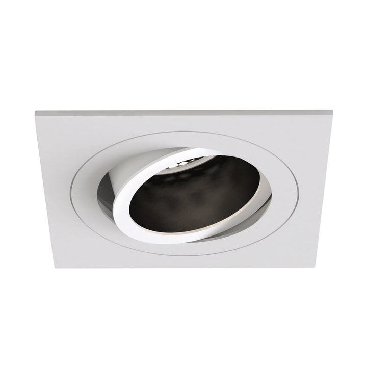 Astro 1434004 Pinhole Slimline Square Adjustable Downlight Matt White
