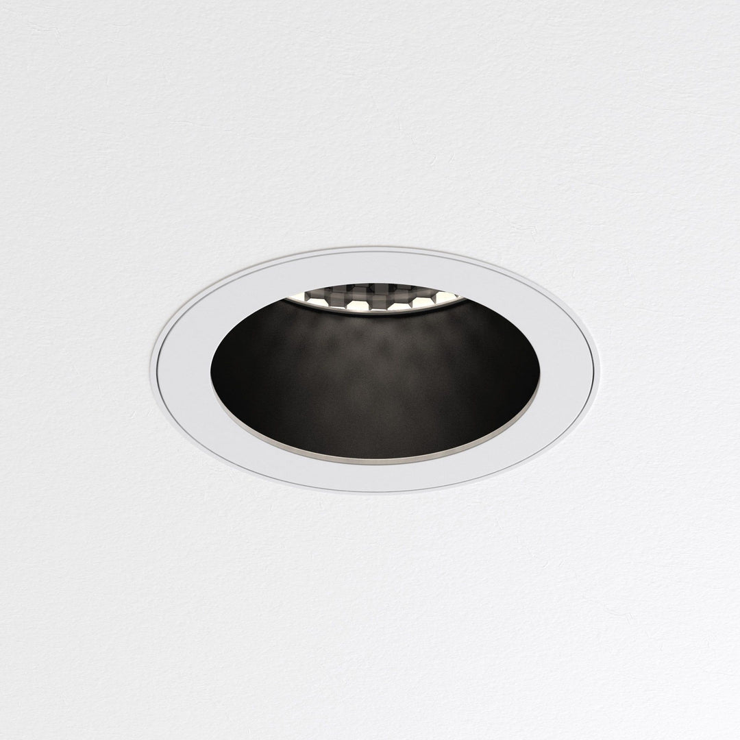 Astro 1434007 Pinhole Slimline Round Flush Fixed Bathroom Downlight Matt White