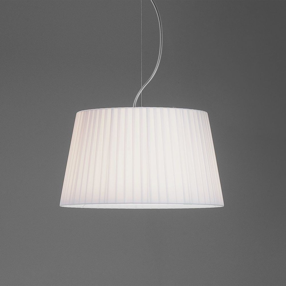 Astro 5002009 Tapered Round 400 Pleated White Shade