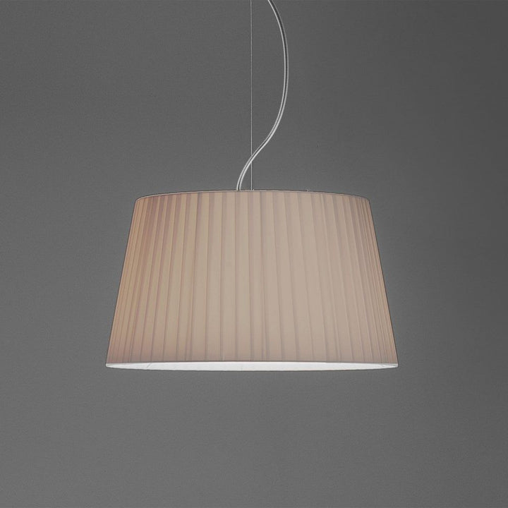 Astro 5002010 Tapered Round 400 Pleated Putty Shade