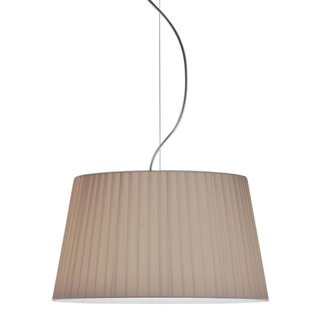 Astro 5002010 Tapered Round 400 Pleated Putty Shade