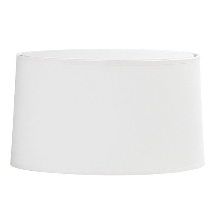 Astro 5034001 Tapered Oval Shade White Fabric