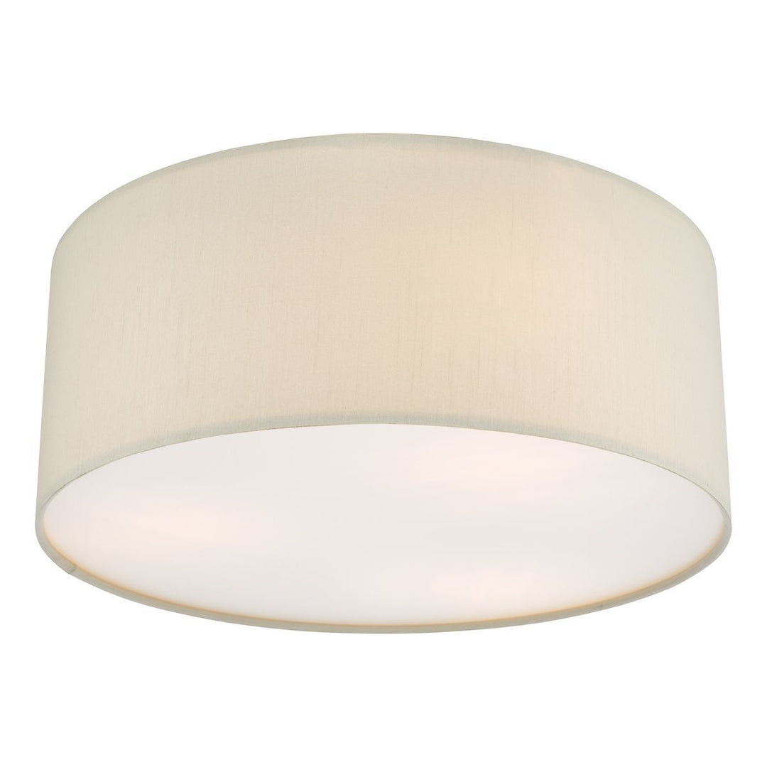Dar CIE5201 | Cierro | 3 Light Flush Ceiling Fixture in Taupe