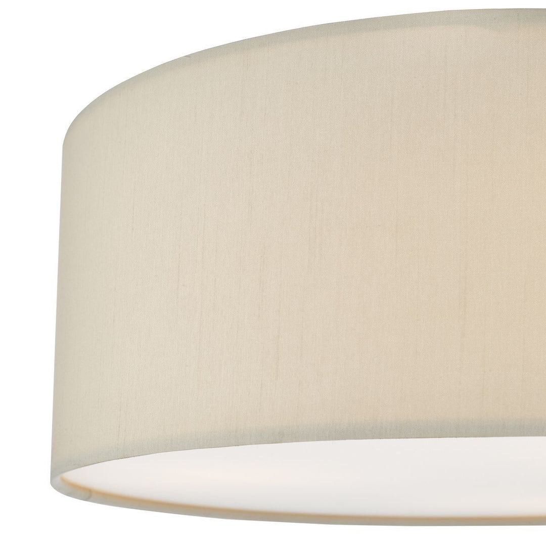 Dar CIE5201 | Cierro | 3 Light Flush Ceiling Fixture in Taupe