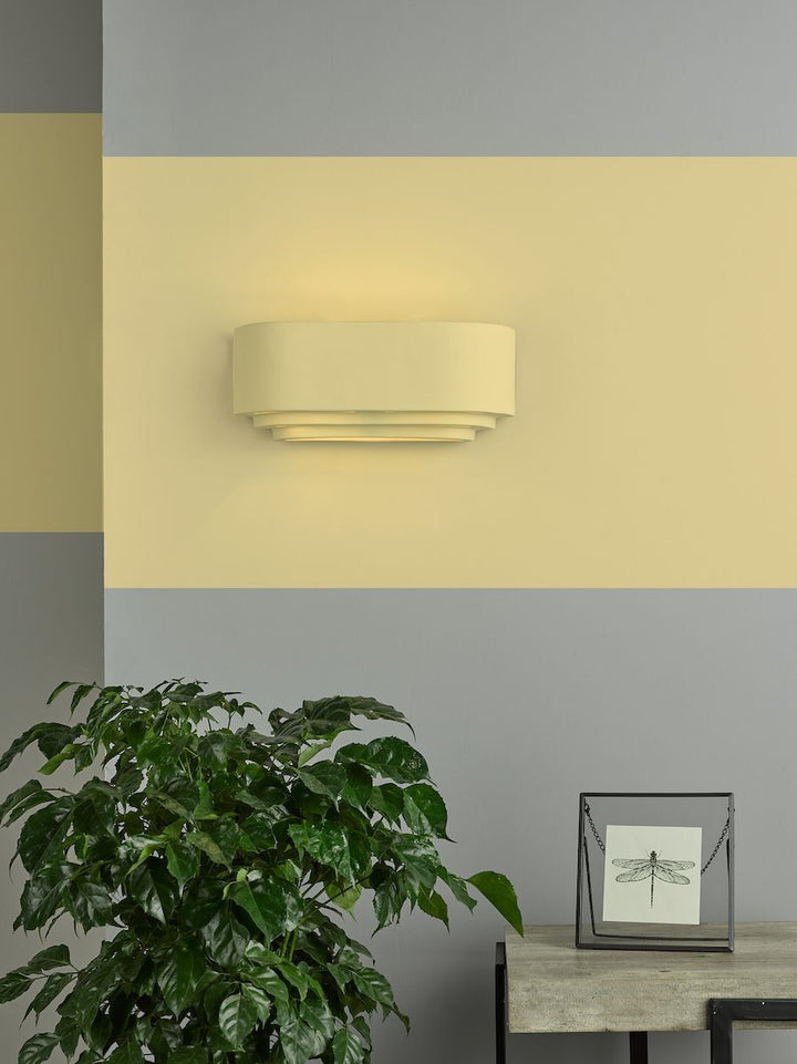 Dar LAN372 | Lando | 1-Light Wall Washer | White