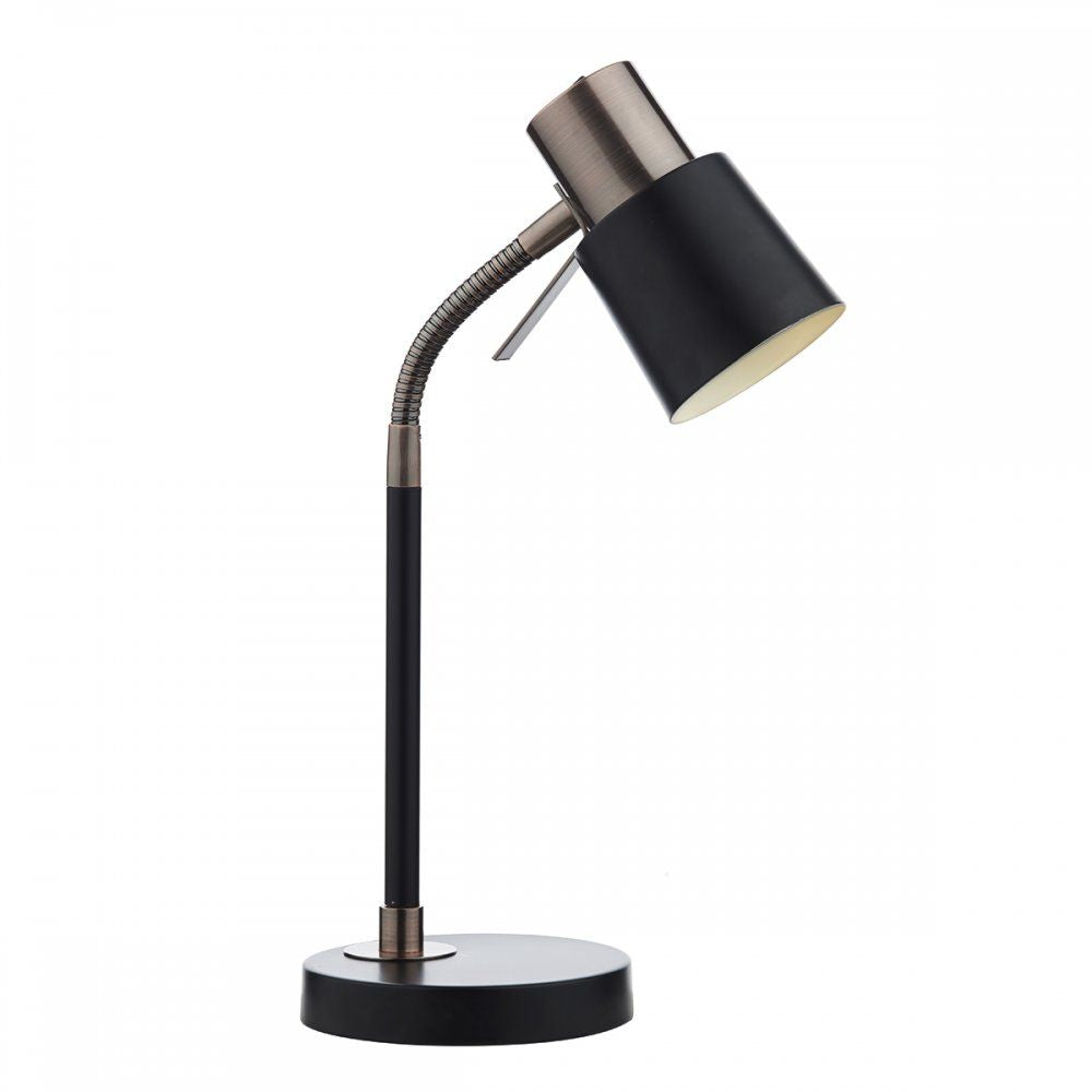Dar BON4254 | Bond Table Lamp | Black & Copper