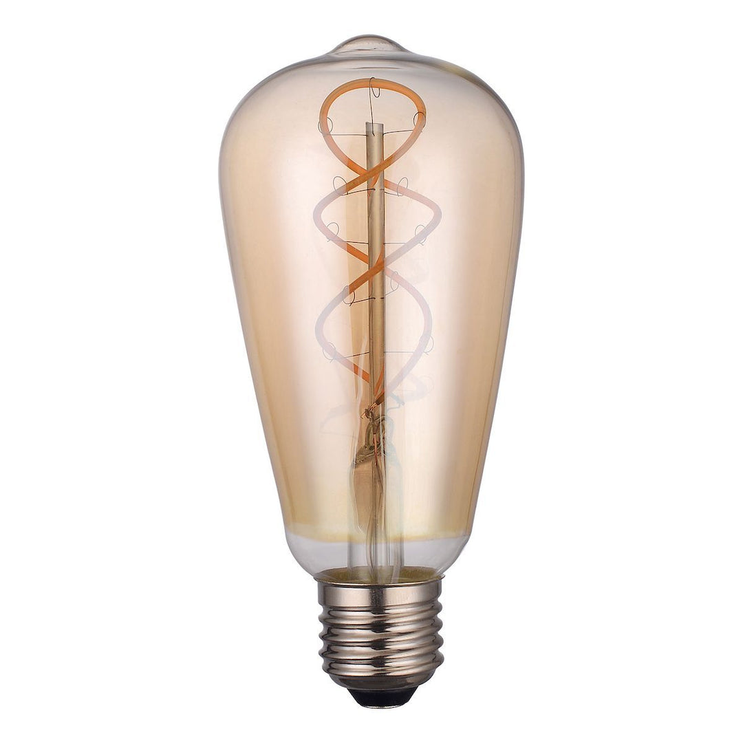 Dar BUL-E27-LEDV-2-I E27 Vintage Rustika 4w LED Single Bulb Very Warm Dimmable