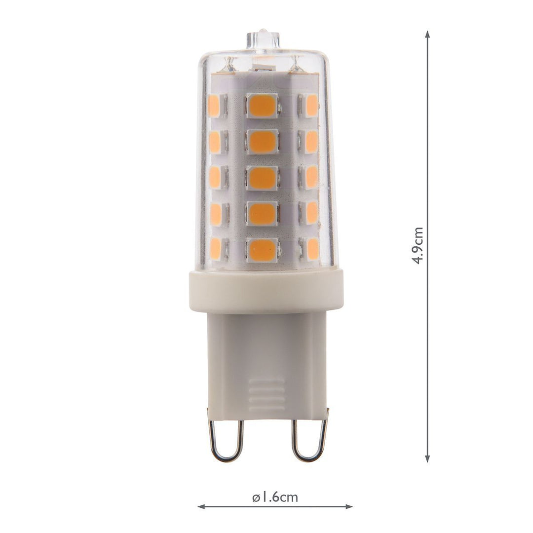 Dar BUL-G9-LED-6-I | G9 Capsule | 3.5w LED Bulb | Warm White | Dimmable