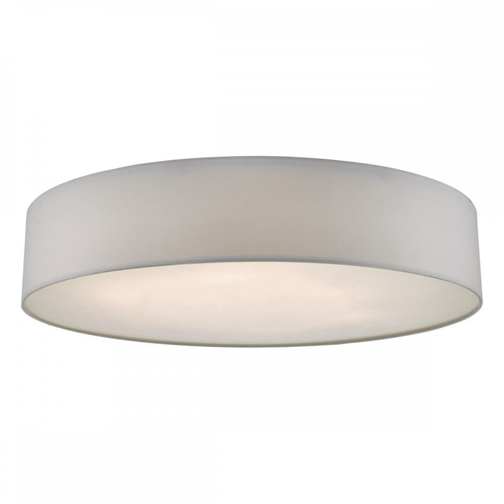 Dar CIE4815 | Cierro | 6-Light Flush Mount in Ivory with Diffuser