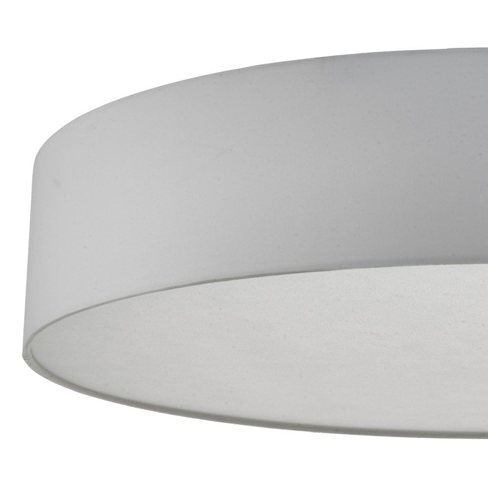 Dar CIE4815 | Cierro | 6-Light Flush Mount in Ivory with Diffuser