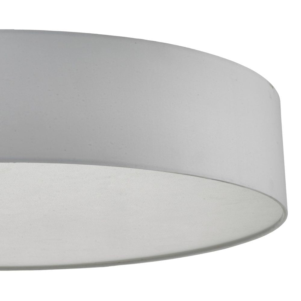 Dar CIE4815 | Cierro | 6-Light Flush Mount in Ivory with Diffuser