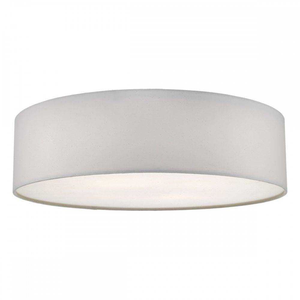 Dar CIE5015 | Cierro | 4-Light Flush Mount in Ivory with Diffuser