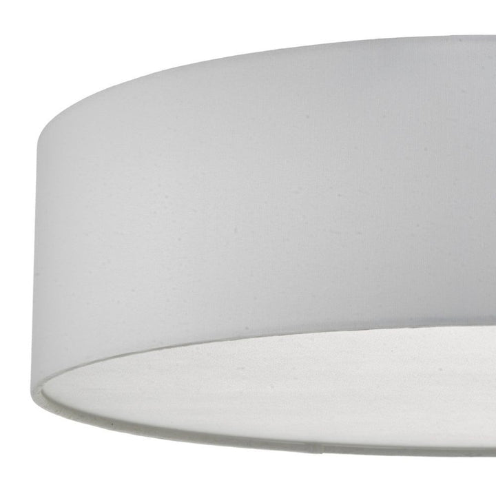 Dar CIE5015 | Cierro | 4-Light Flush Mount in Ivory with Diffuser