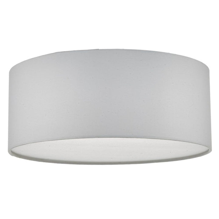 Dar CIE5215 | Cierro | 3 Light Flush Ceiling Fixture in Ivory