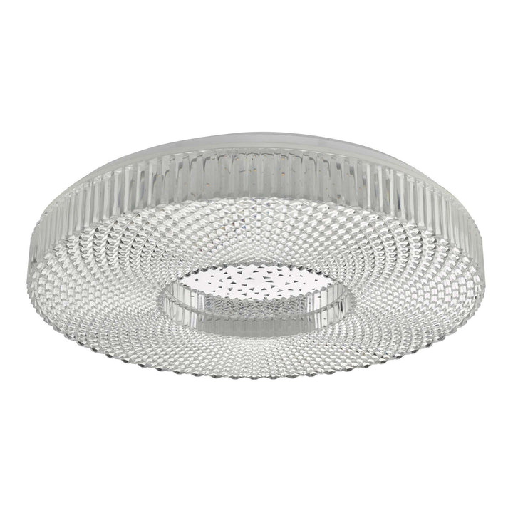 Dar CIM4808 | Cimona | Acrylic LED Flush Ceiling Light | Large