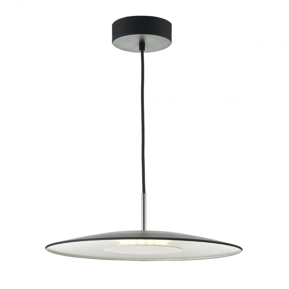Dar ENO0122 | Enoch | LED Pendant | Matt Black | Adjustable Height