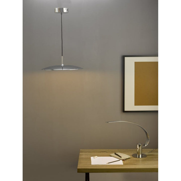 Dar ENO0122 | Enoch | LED Pendant | Matt Black | Adjustable Height