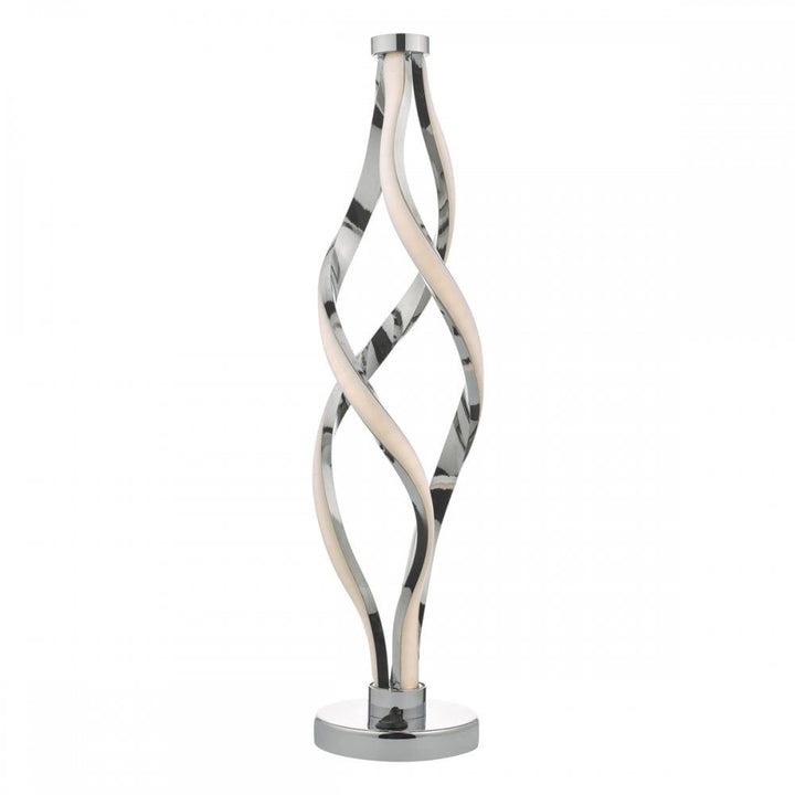 Dar JIV4268 | Jive Table Lamp with LED | Aluminium Finish