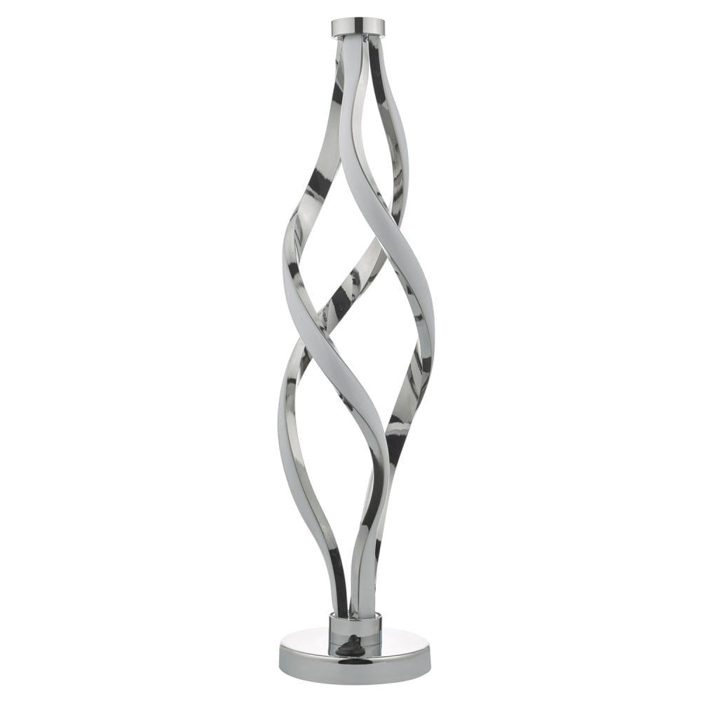 Dar JIV4268 | Jive Table Lamp with LED | Aluminium Finish