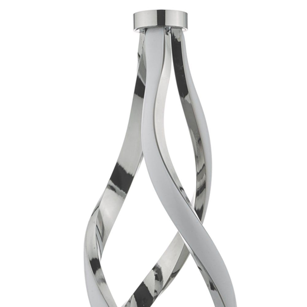 Dar JIV4268 | Jive Table Lamp with LED | Aluminium Finish