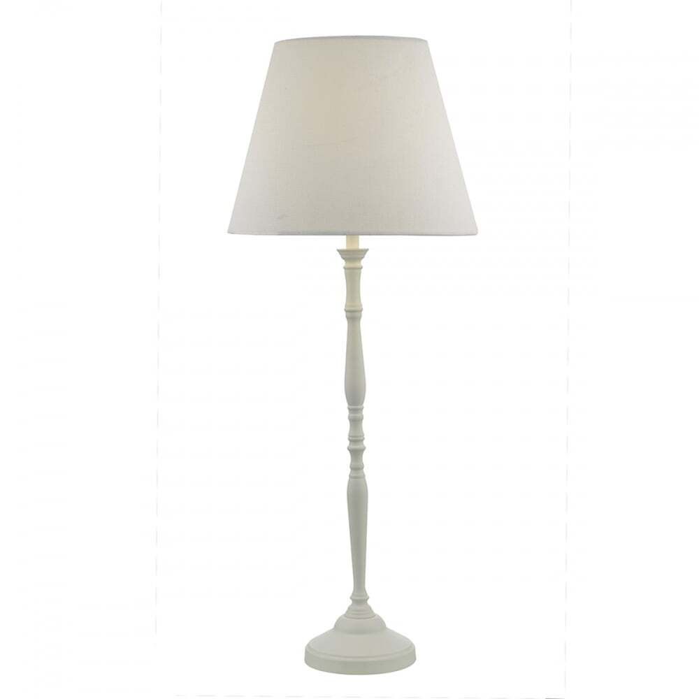 Dar JOA422 | Joanna Table Lamp | White Shade