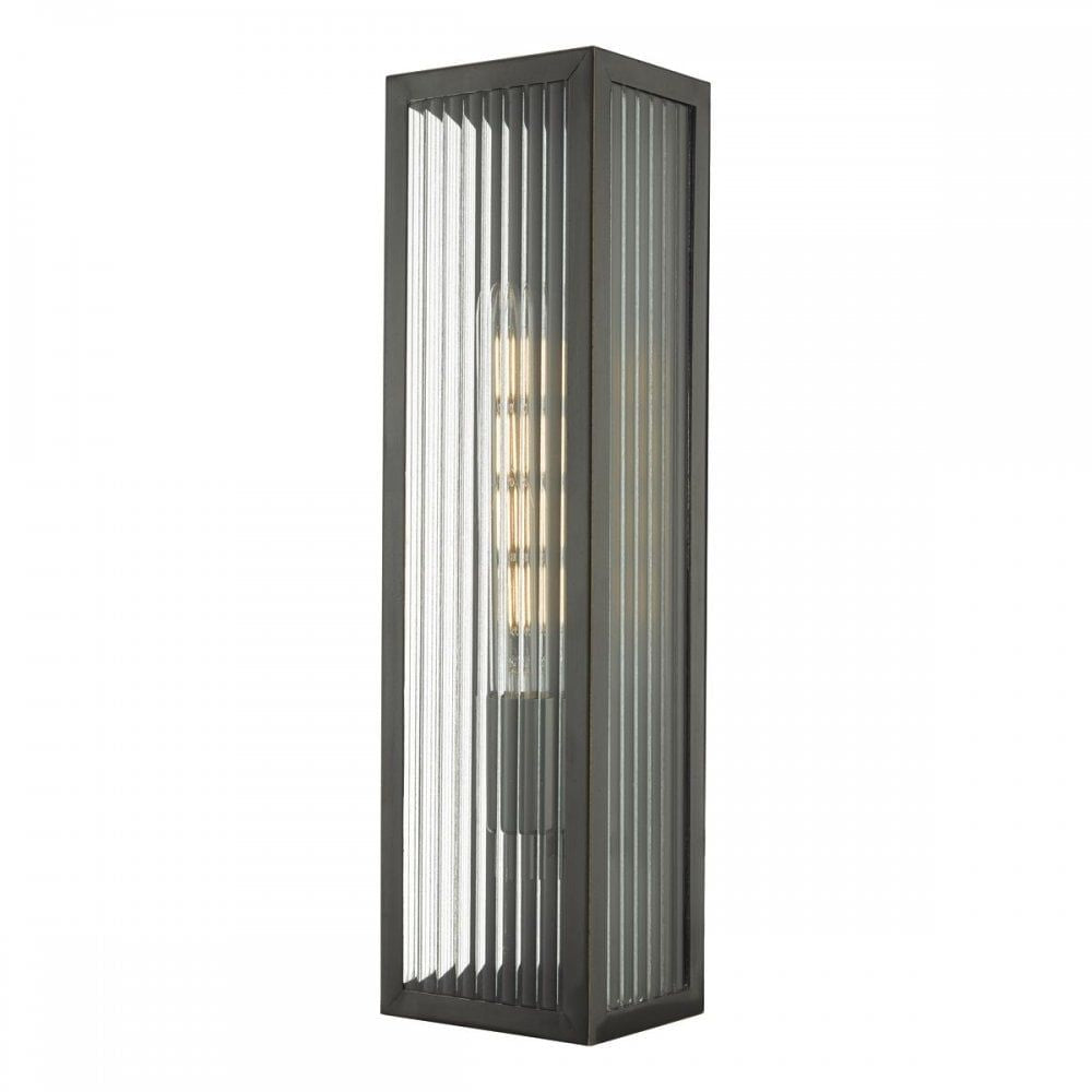 Dar KEE5063 | Keegan | Outdoor Large Wall Light | Rubbed Bronze