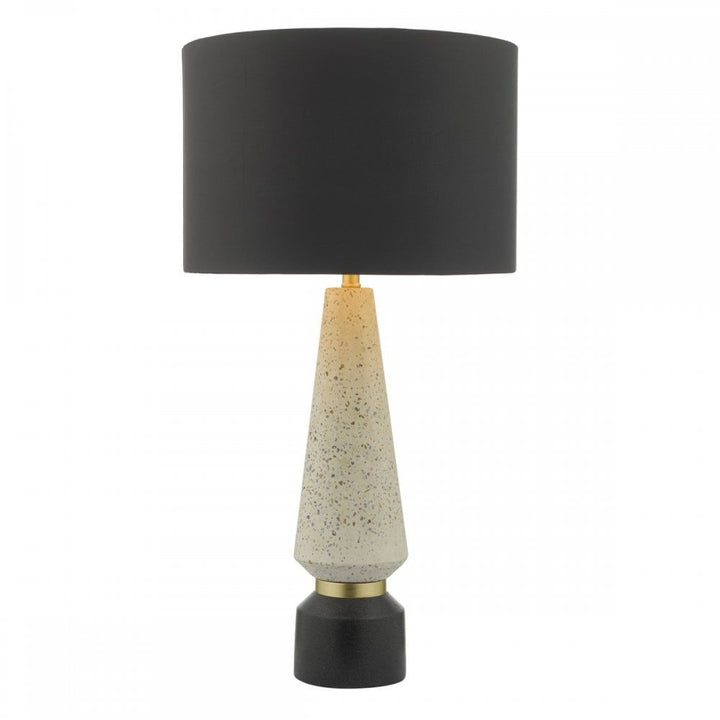 Dar ONO4255 | Onora Table Lamp | White & Black with Shade