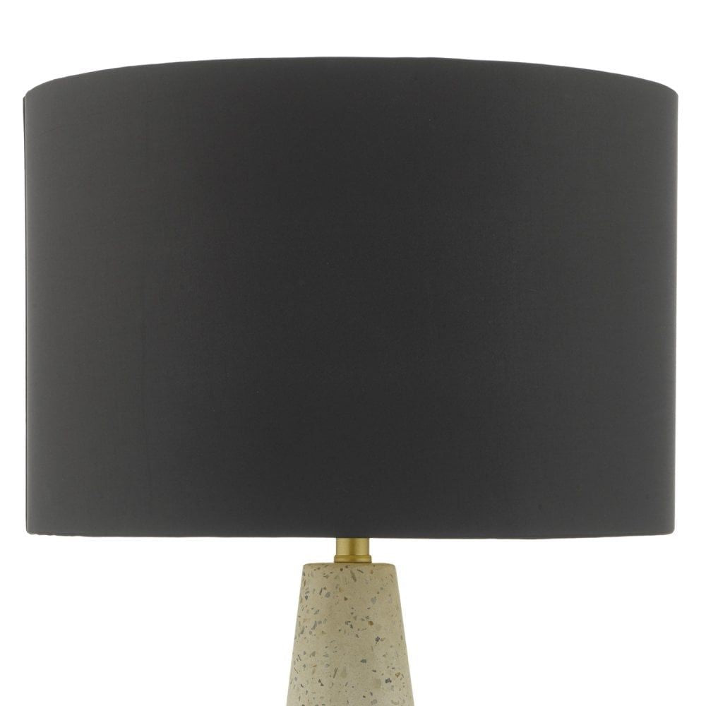 Dar ONO4255 | Onora Table Lamp | White & Black with Shade