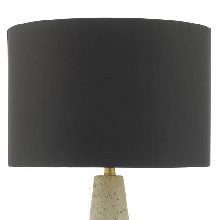 Dar ONO4255 | Onora Table Lamp | White & Black with Shade