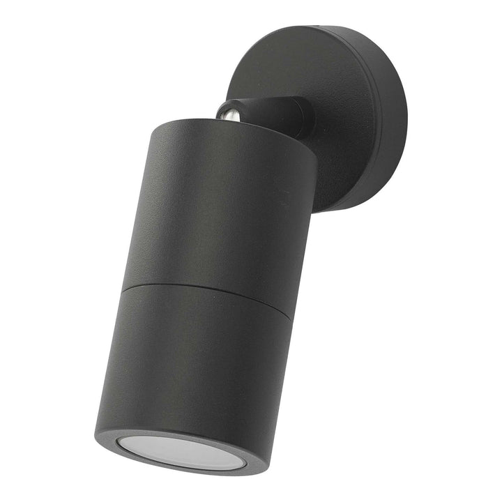 Dar ORT0722 | Ortega 1 Light Wall Light | Black IP65