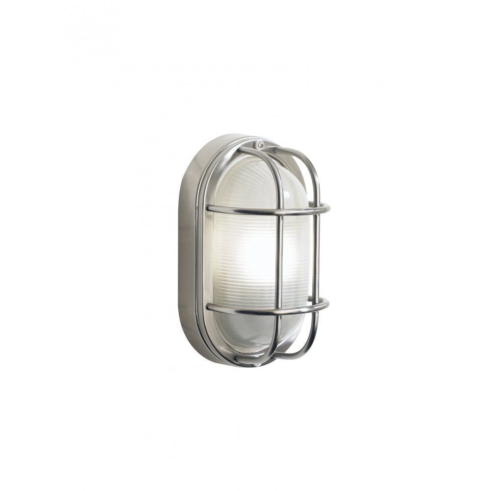 Dar SAL5244 | Salcombe | Outdoor Oval Light | Stainless Steel | IP44