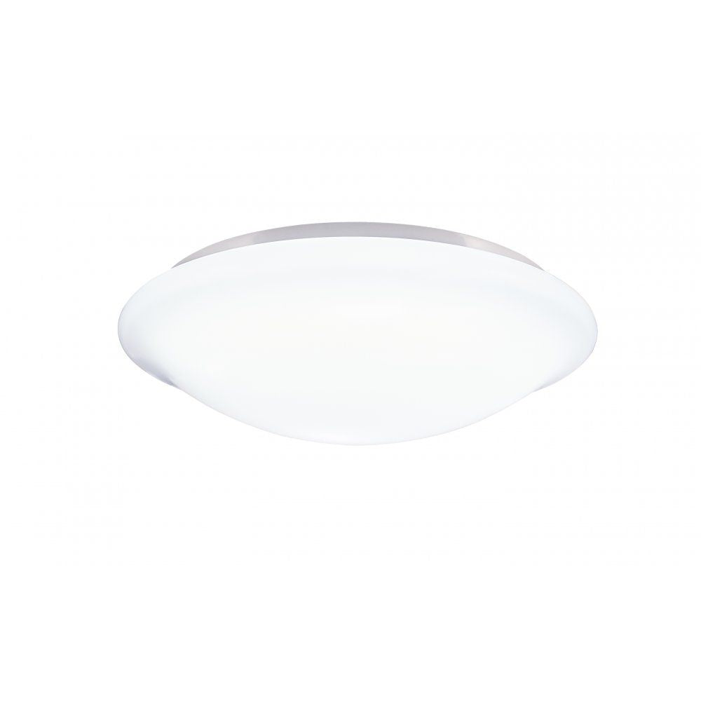 Dar SKY522 Sky | Bathroom Ceiling Light | Round White Acrylic | Flush Mount