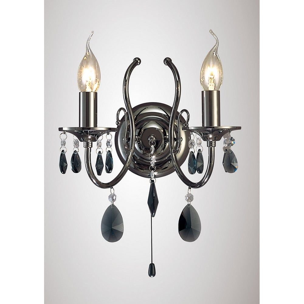 Diyas IL30902 Luna Double Wall Light