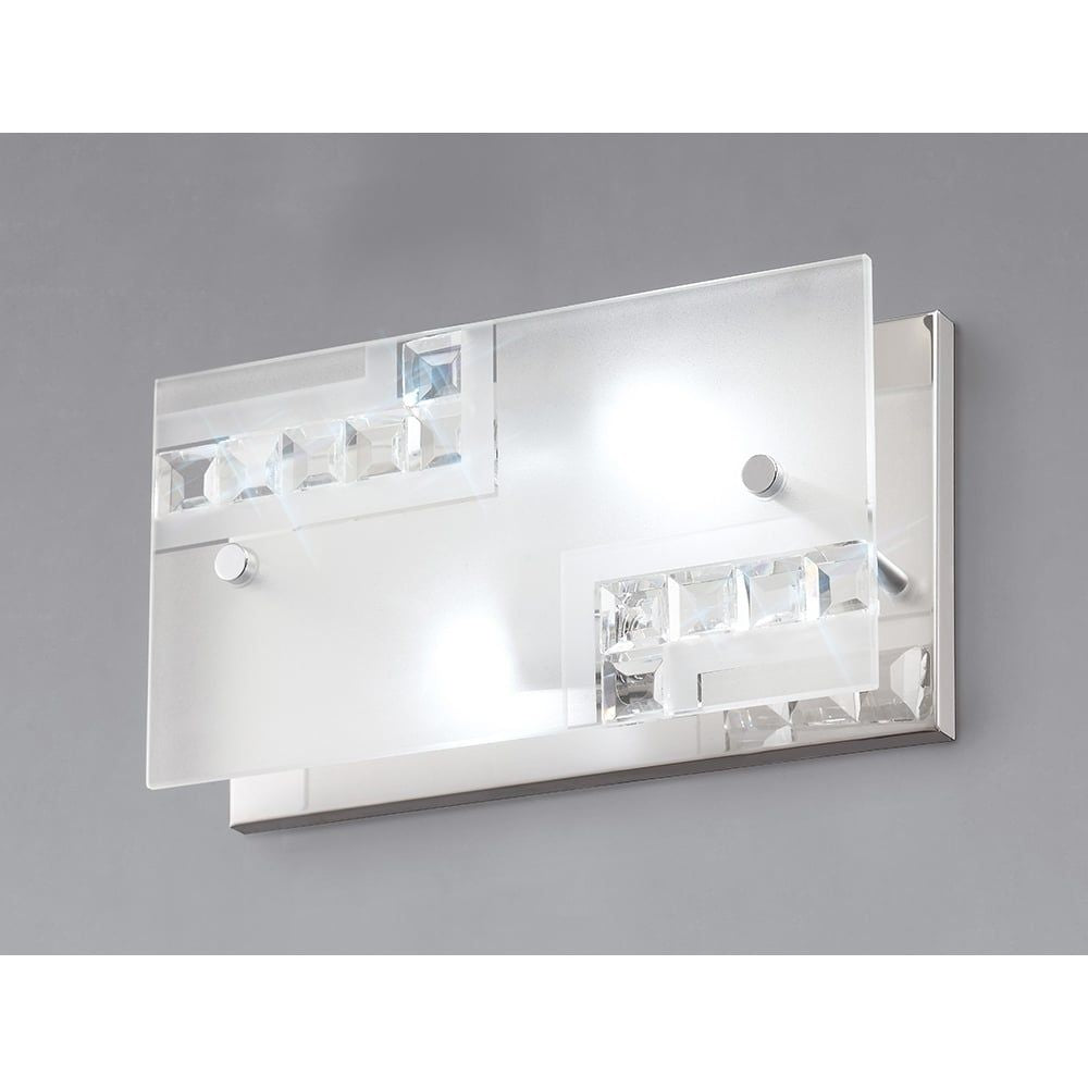 Diyas IL31260 Starlet Wall Lamp Chrome/glass/crystal