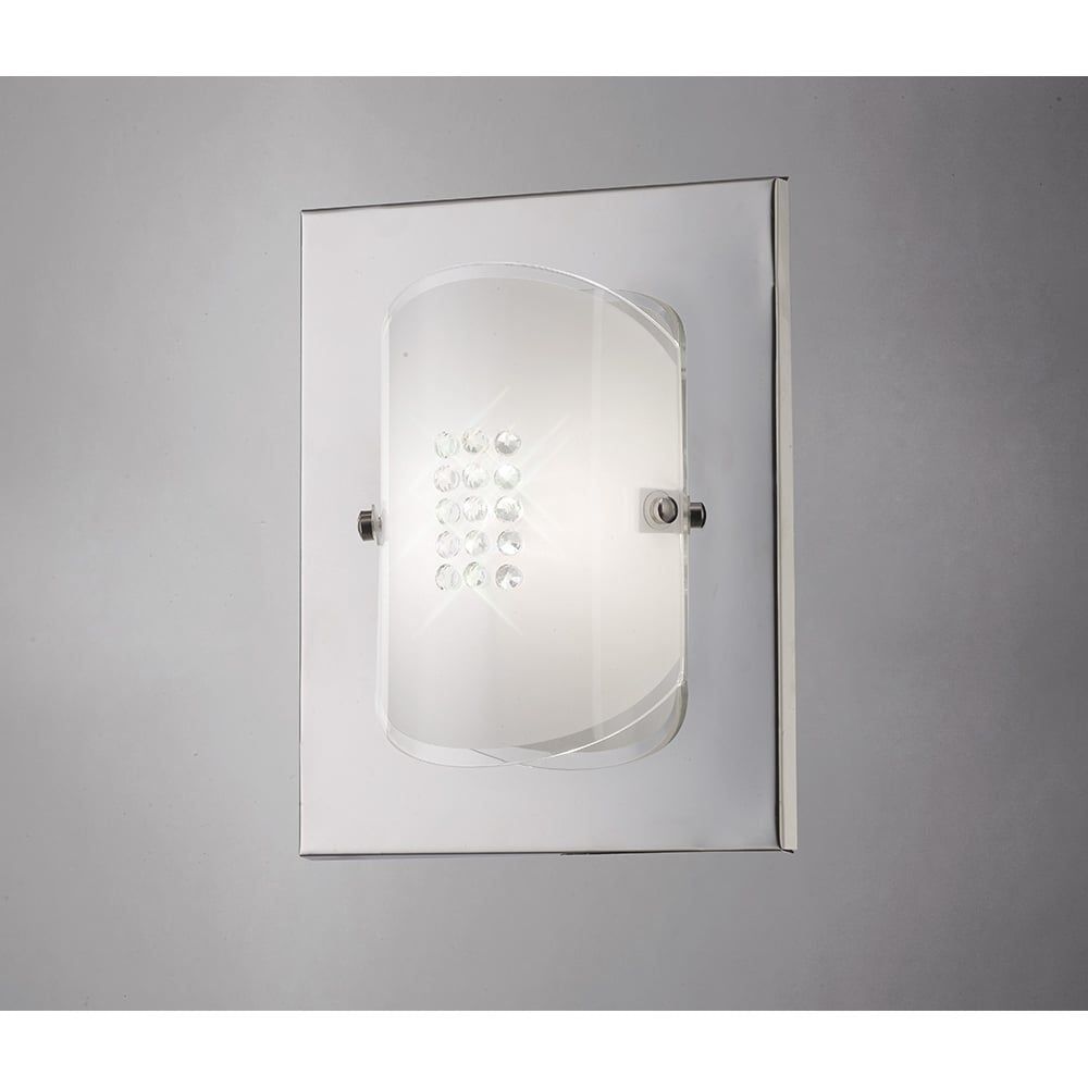 Diyas IL31330 Starlis Wall Lamp Chrome/glass/crystal