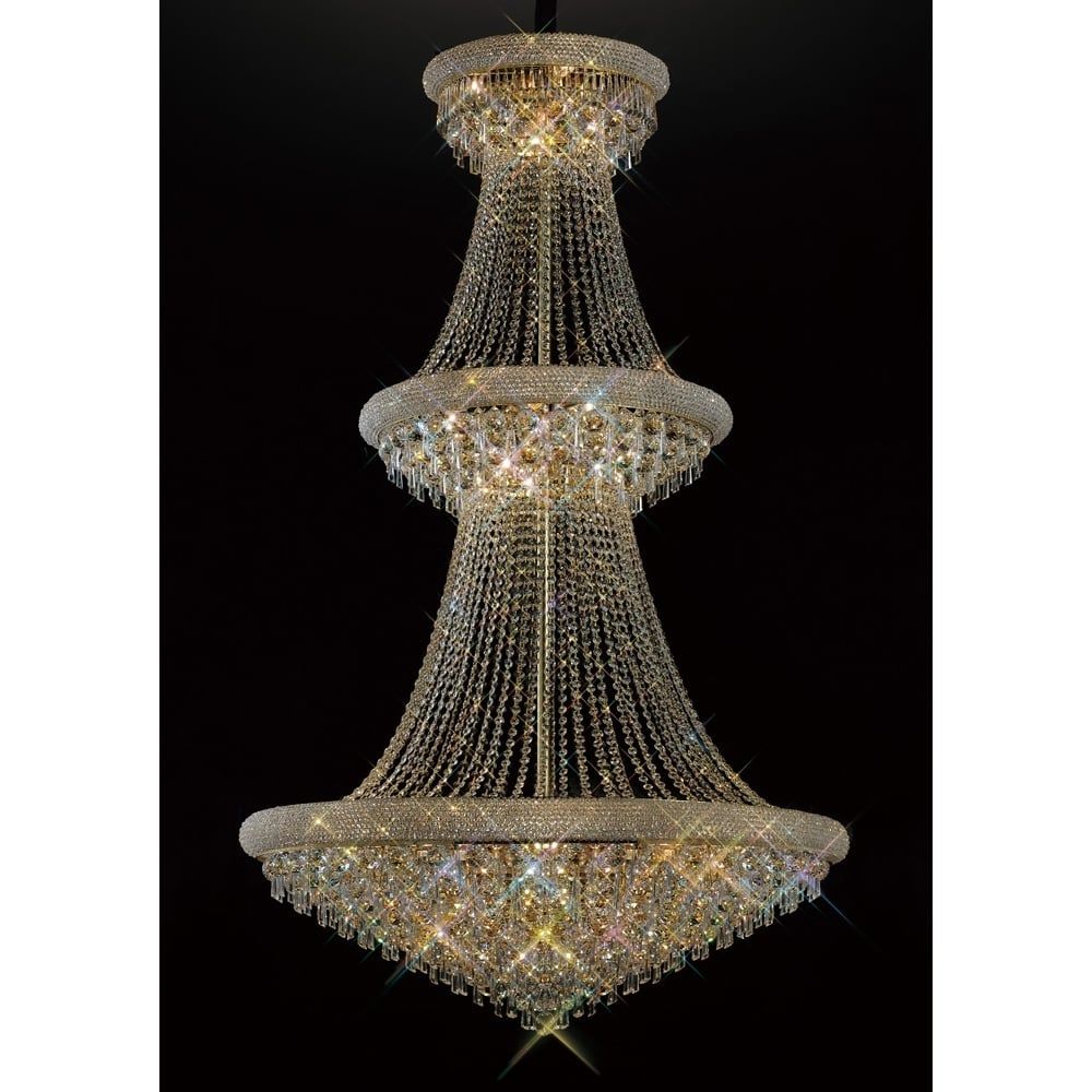 Diyas IL32114 Alexandra Pendant French Gold/crystal