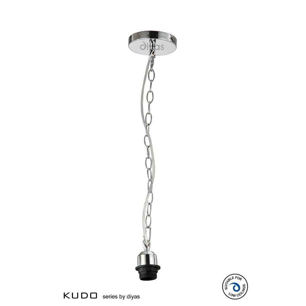 Diyas IL60000 Kudo | Electrical Suspension Kit | Polished Chrome Finish