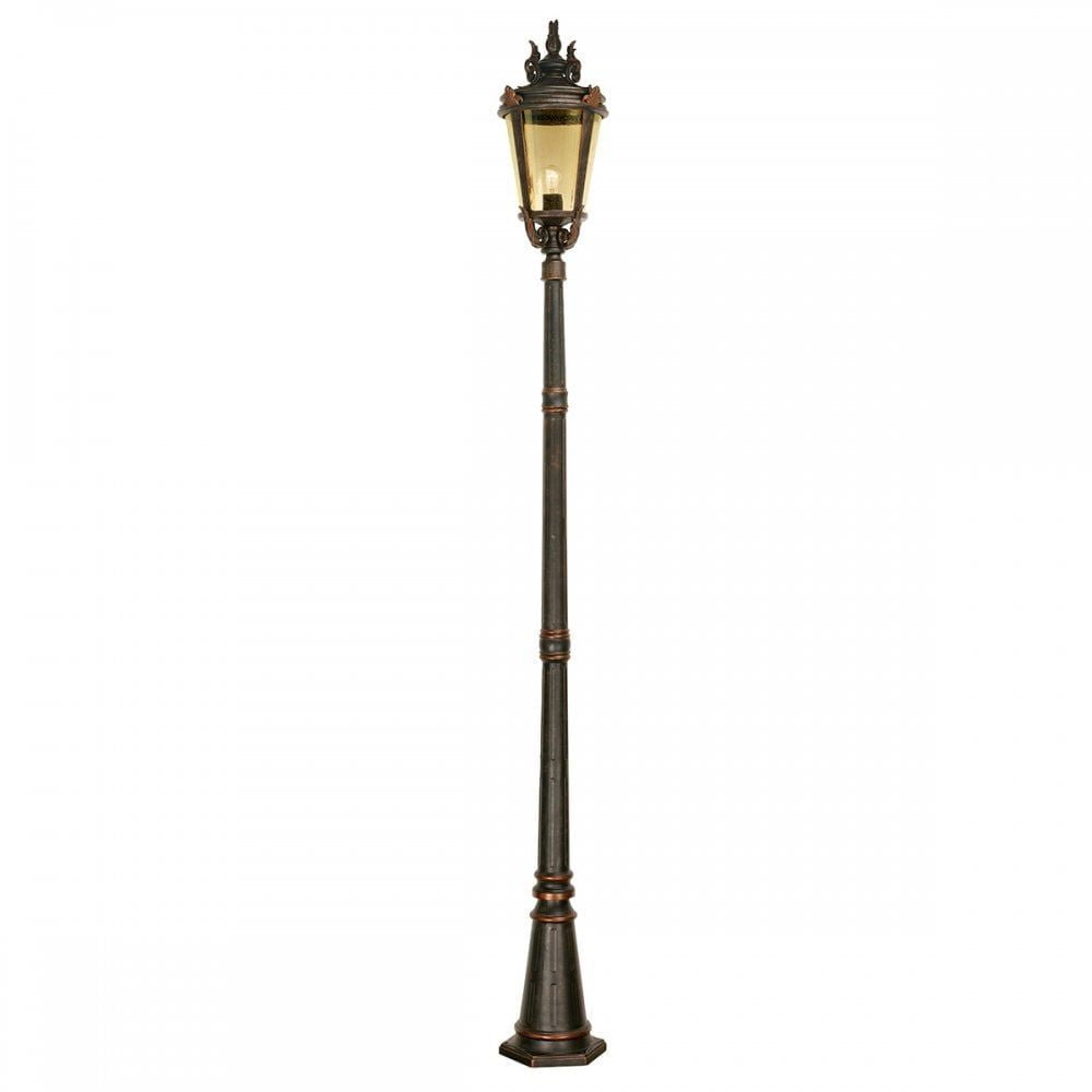 Elstead BT5/L Baltimore Large Lamp-post Weathered Bronze