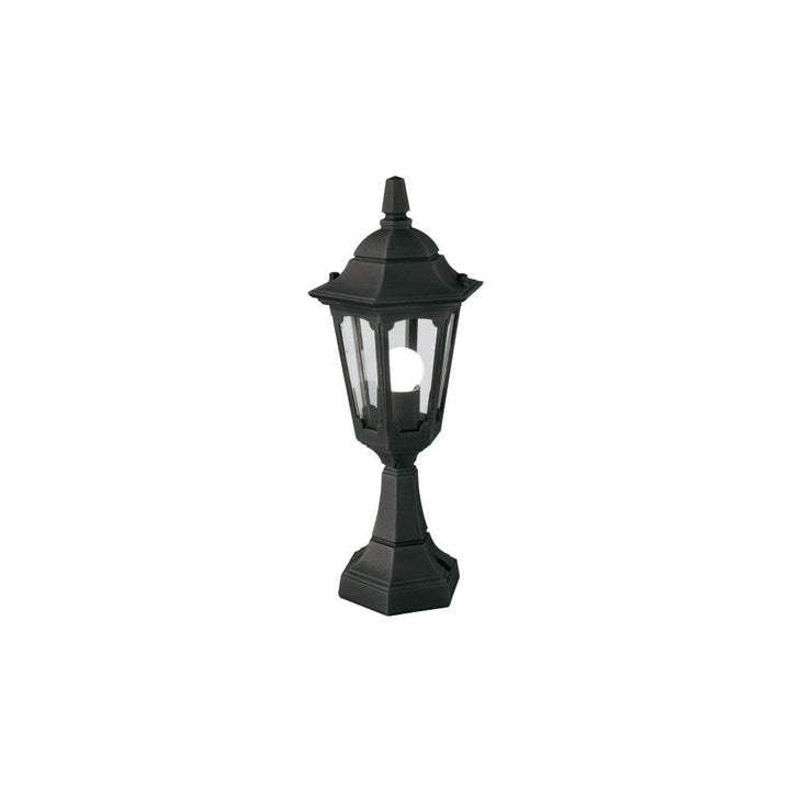 Elstead PRM4 BLACK Parish Mini Pedestal Lantern Black