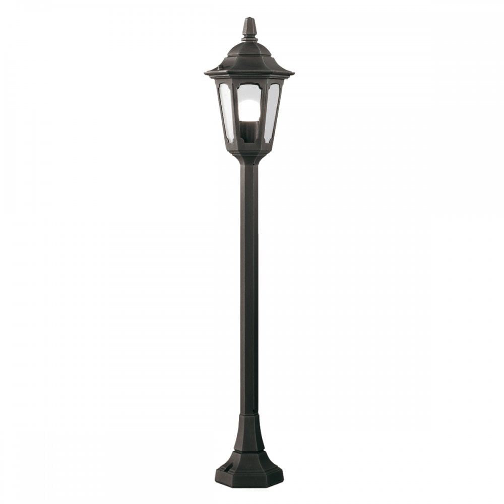 Elstead PRM5 BLACK Parish Mini Pillar Lantern Black