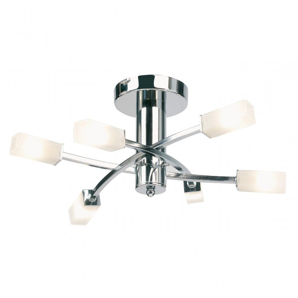 Endon 146-6CH 6 Light Polished Chrome