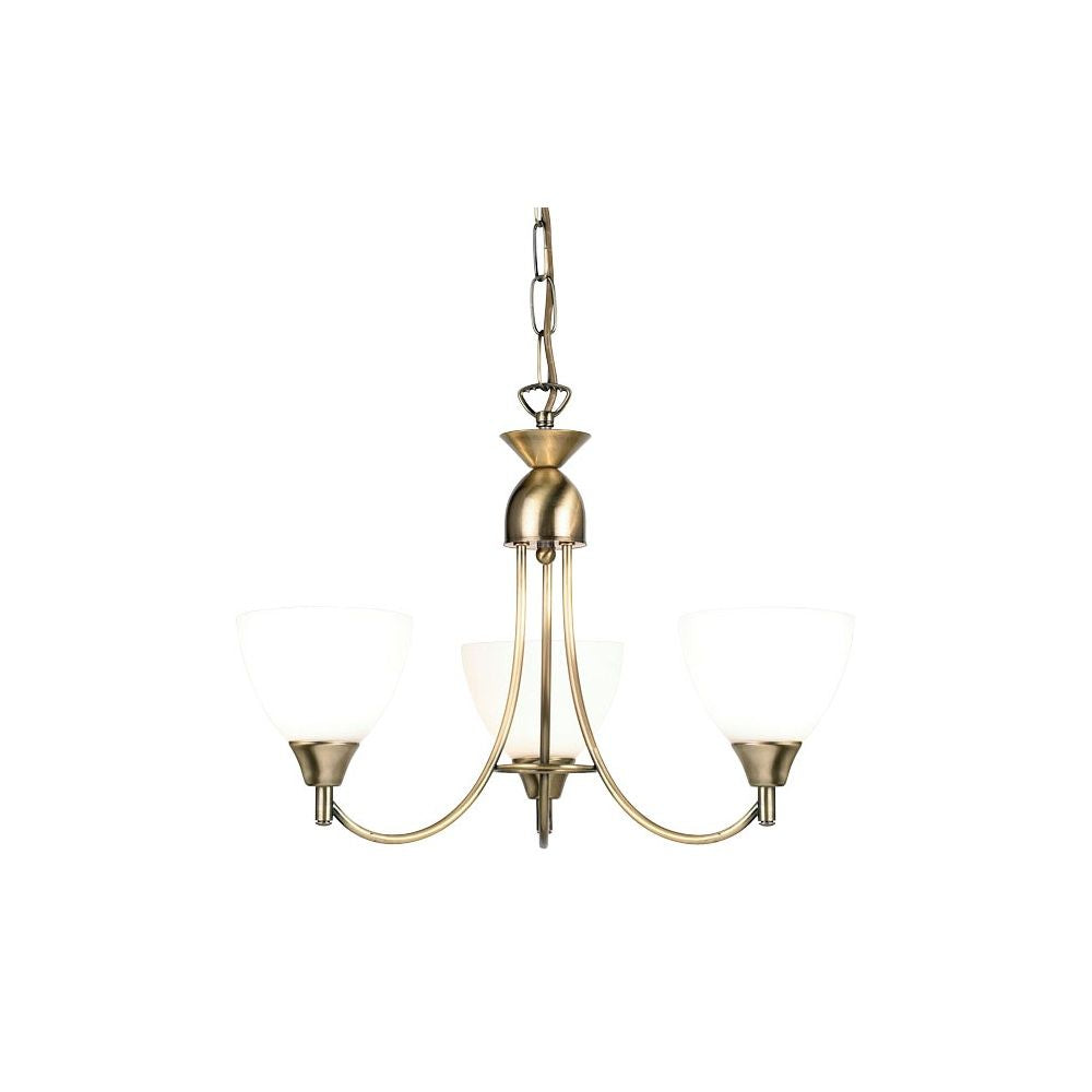 Endon 1805-3AN 1805 Range 3 Light Ceiling Pendant