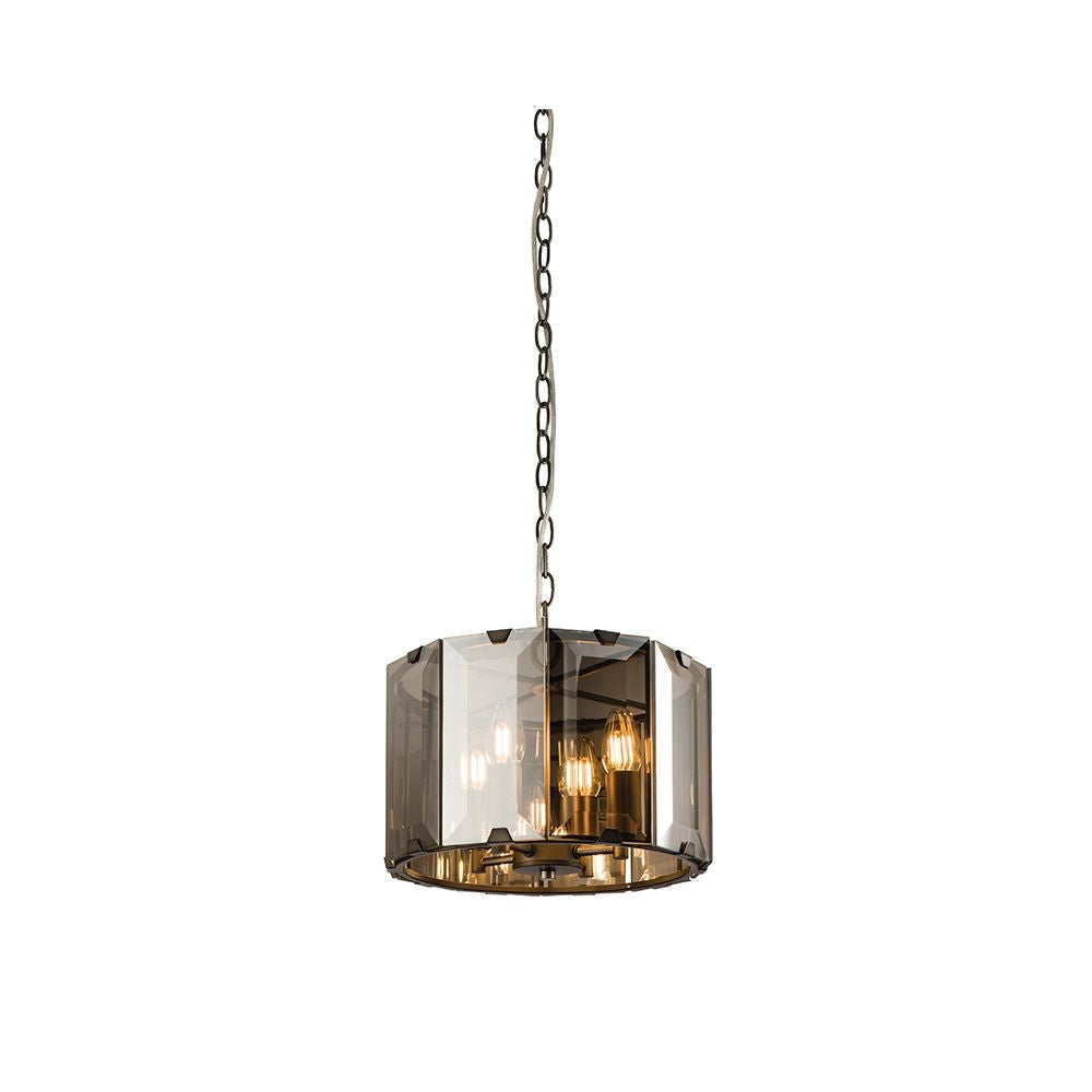 Endon 61281 Clooney Indoor Pendant Multi Arm Glass