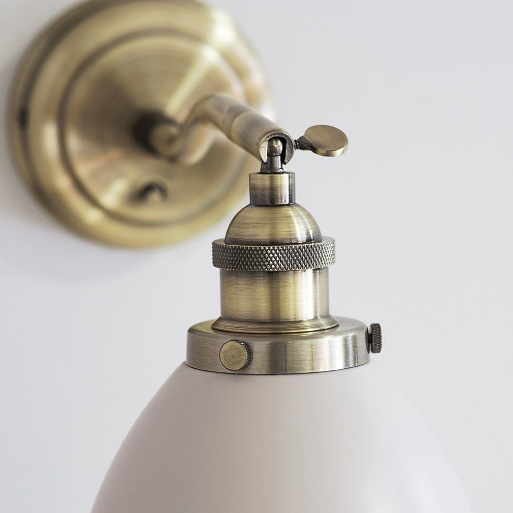 Endon 76330 Franklin 1 Light Wall Light Taupe