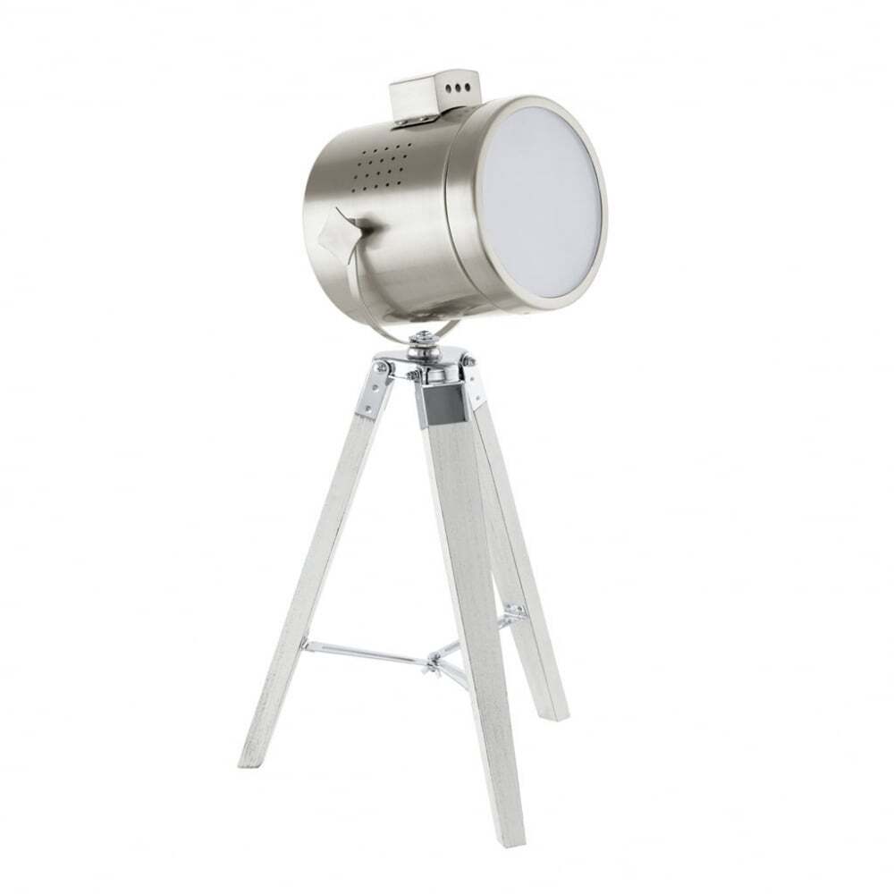 Endon 94369 Highclere Light Table Lamp Chrome Linen – Solihull