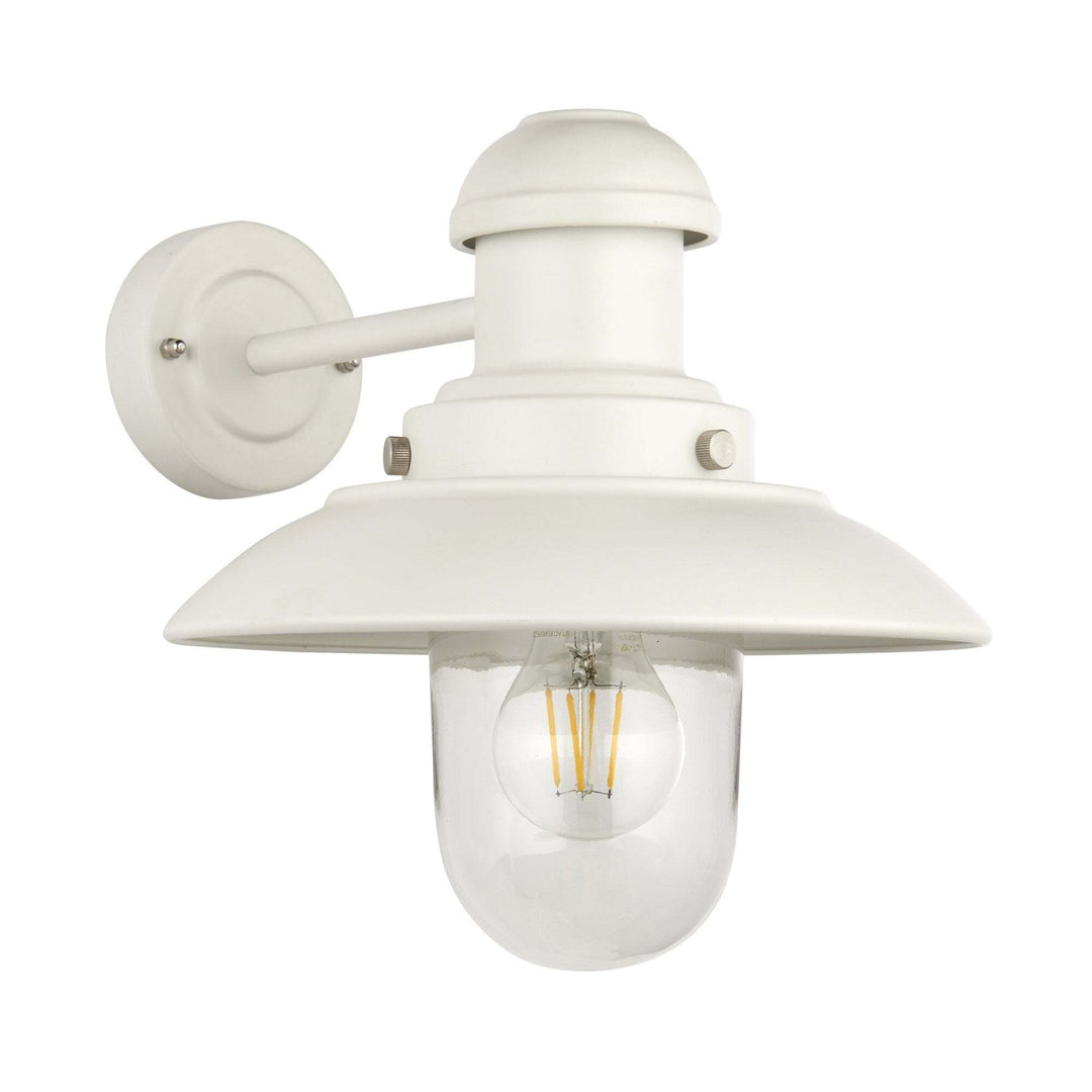 Endon 95983 Hereford 1 Light Outdoor Wall Light Stone Clear