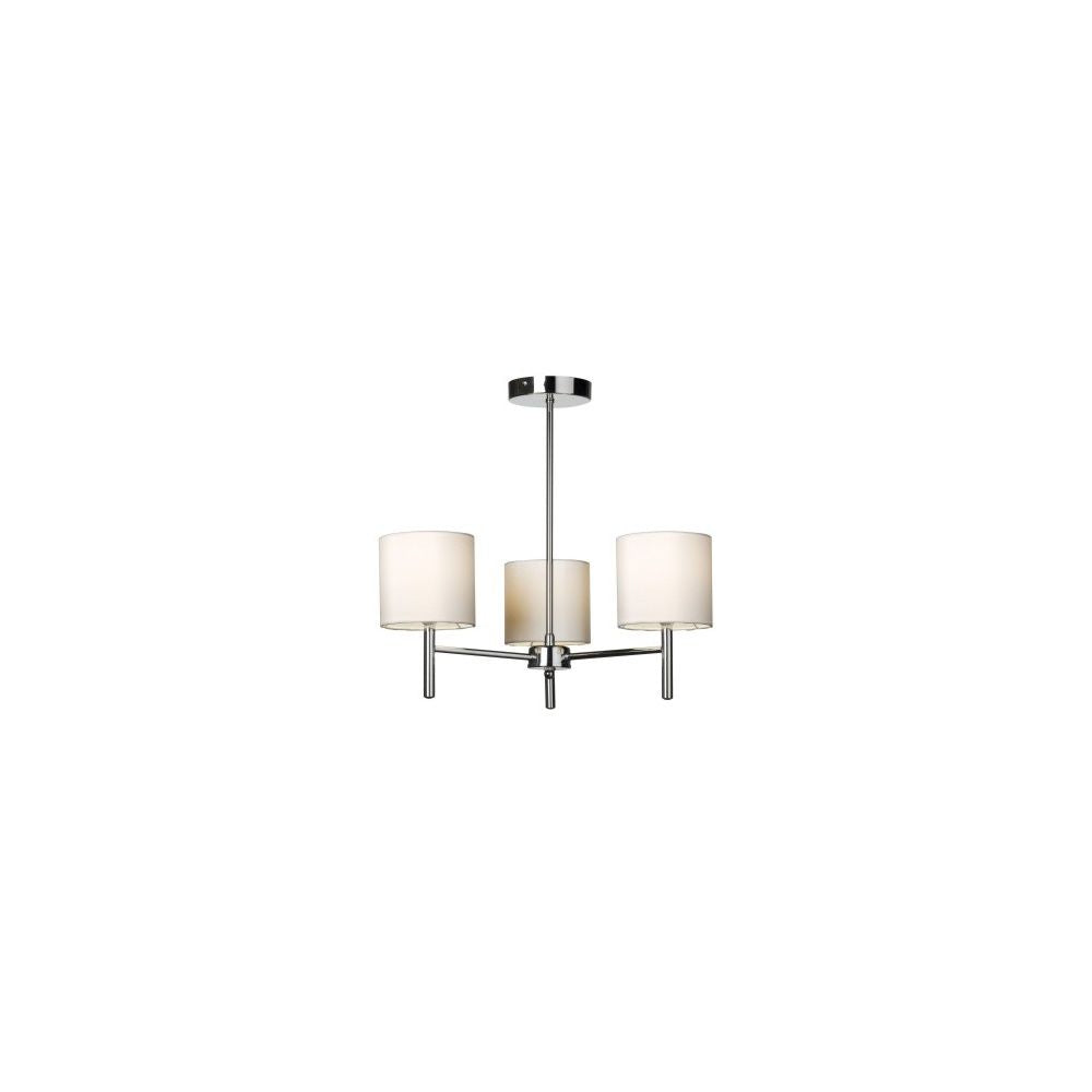 Endon BRIO-3CH Brio 3 Light Ceiling Pendant